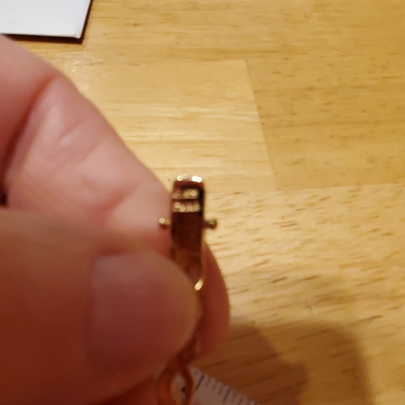 Vermeil diamond & Peridot bracelet - Picture 4 of 4